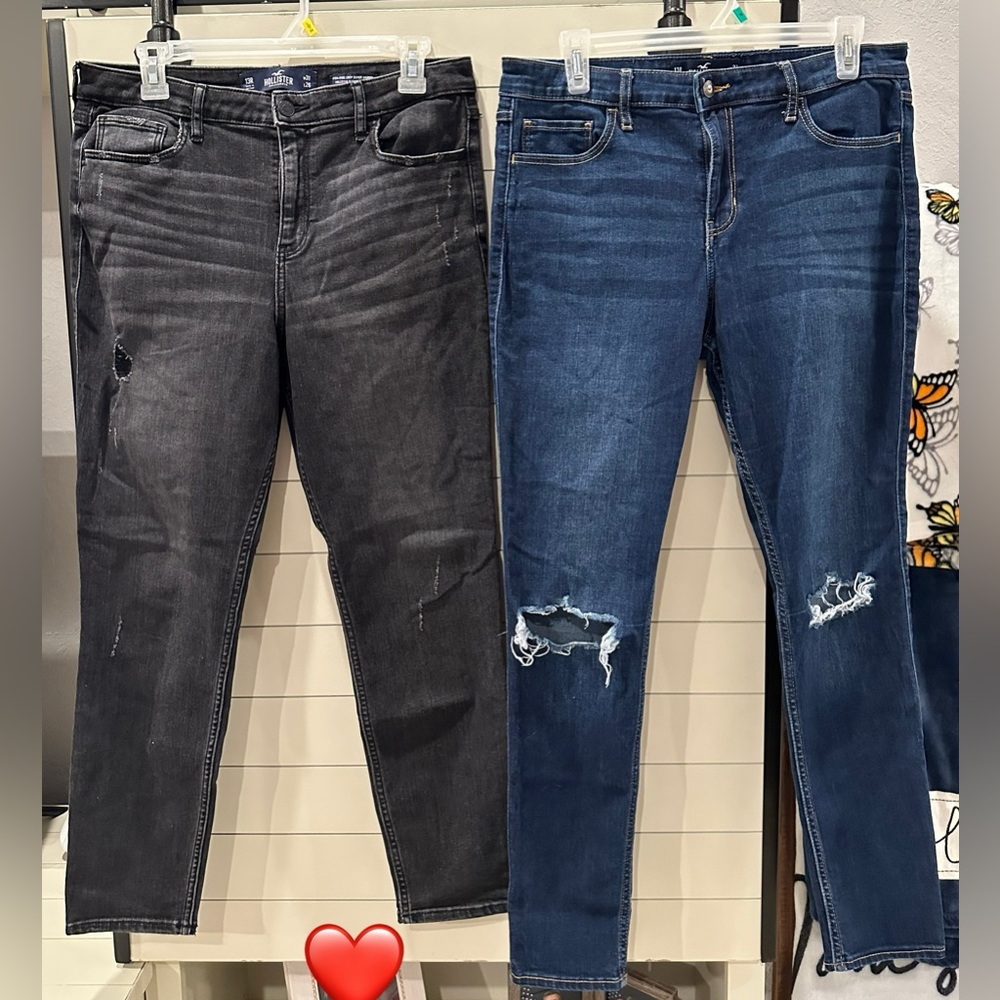 Lot of Two Hollister High Rise Super Skinny Jeans Size 13